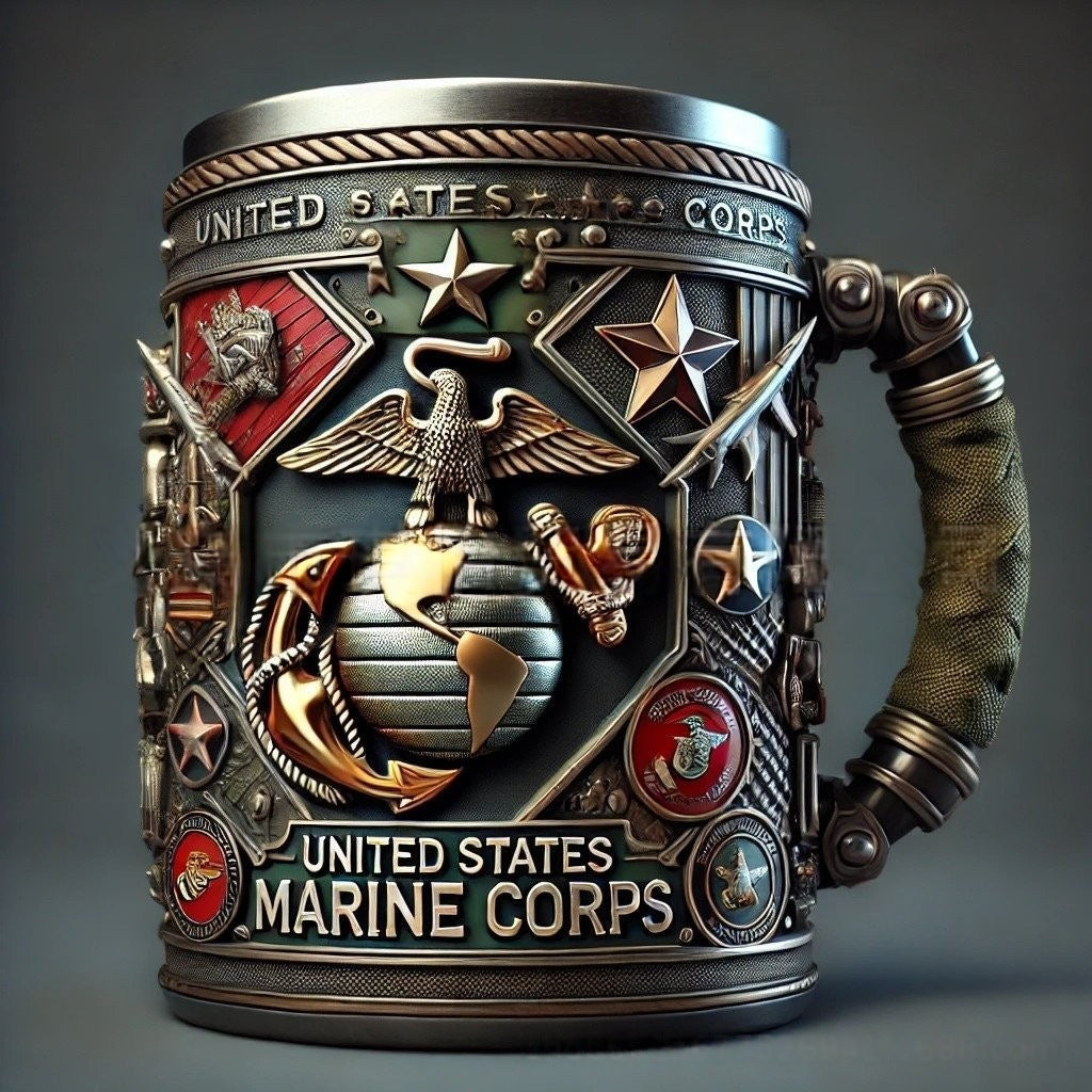 Military-Themed 3D Mug Bowlift — product view 2