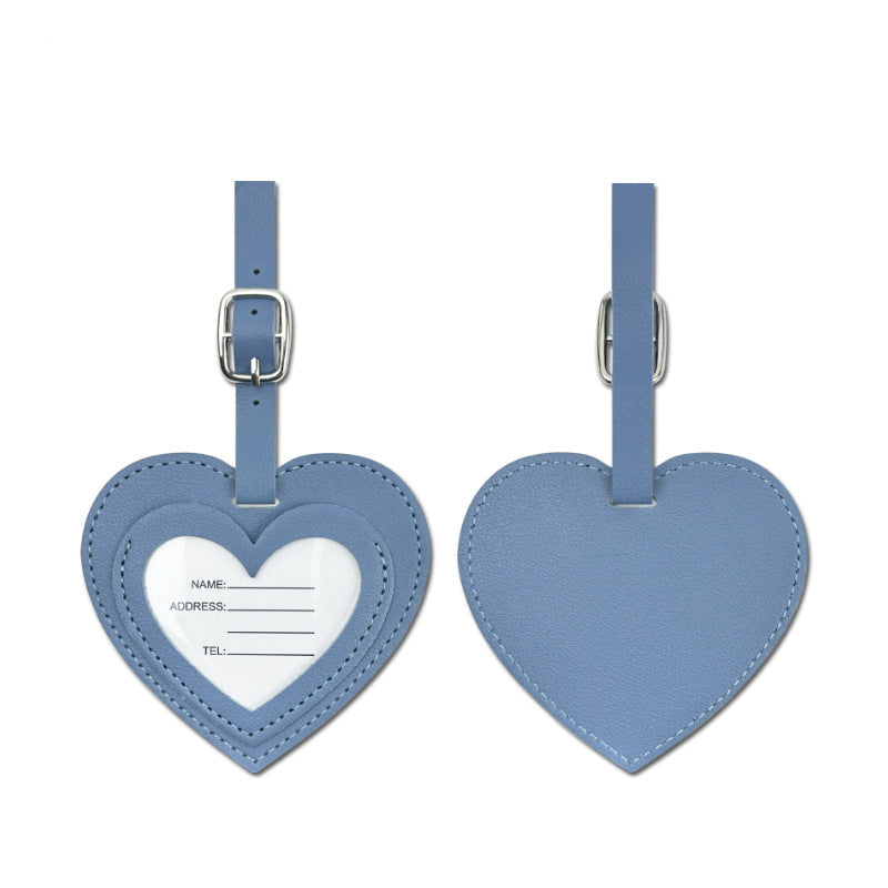 Heart-Shaped Luggage Tag LoungeYard — product view 6