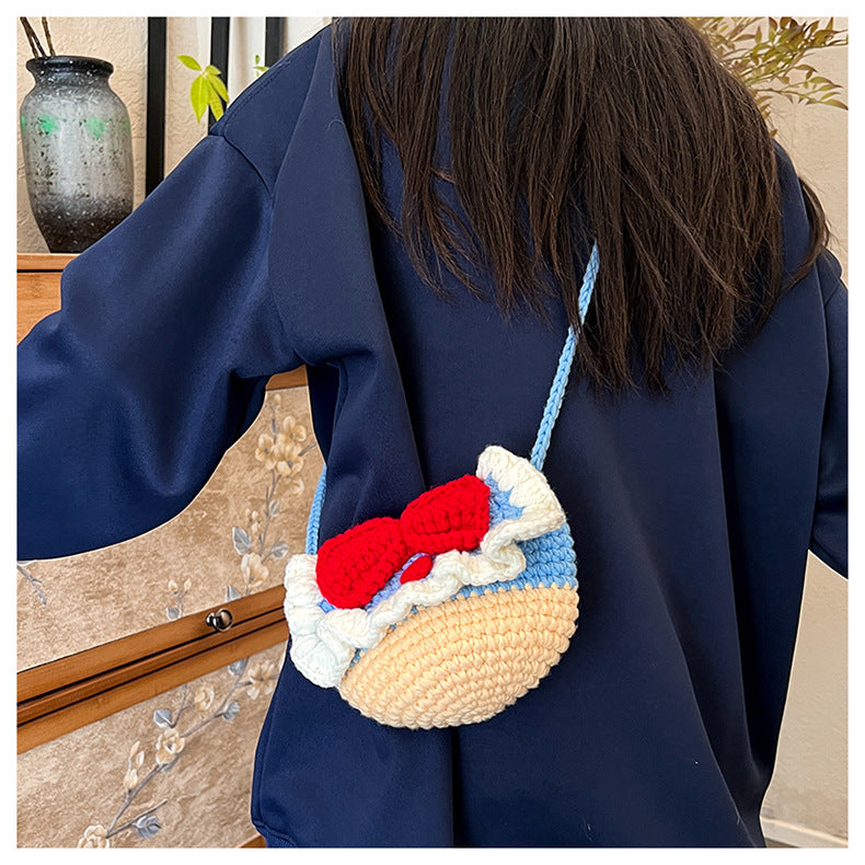 Decorative Crochet Dessert Bag — product view 4