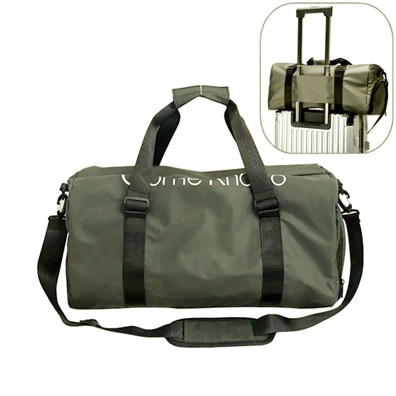 Travel bag with integrated trolley attachment system LoungeYard — product view 6