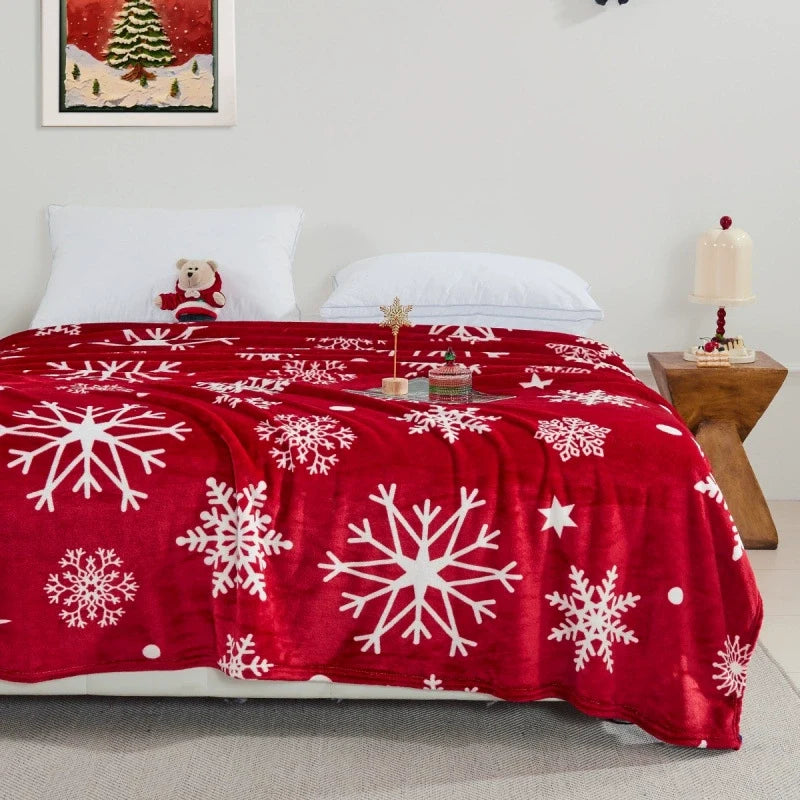 Christmas Double Sided Snowman Gingerbread Throw — product view 3
