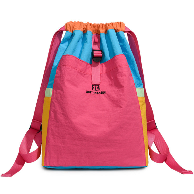 Colorful Drawstring Backpack LoungeYard — product view 4