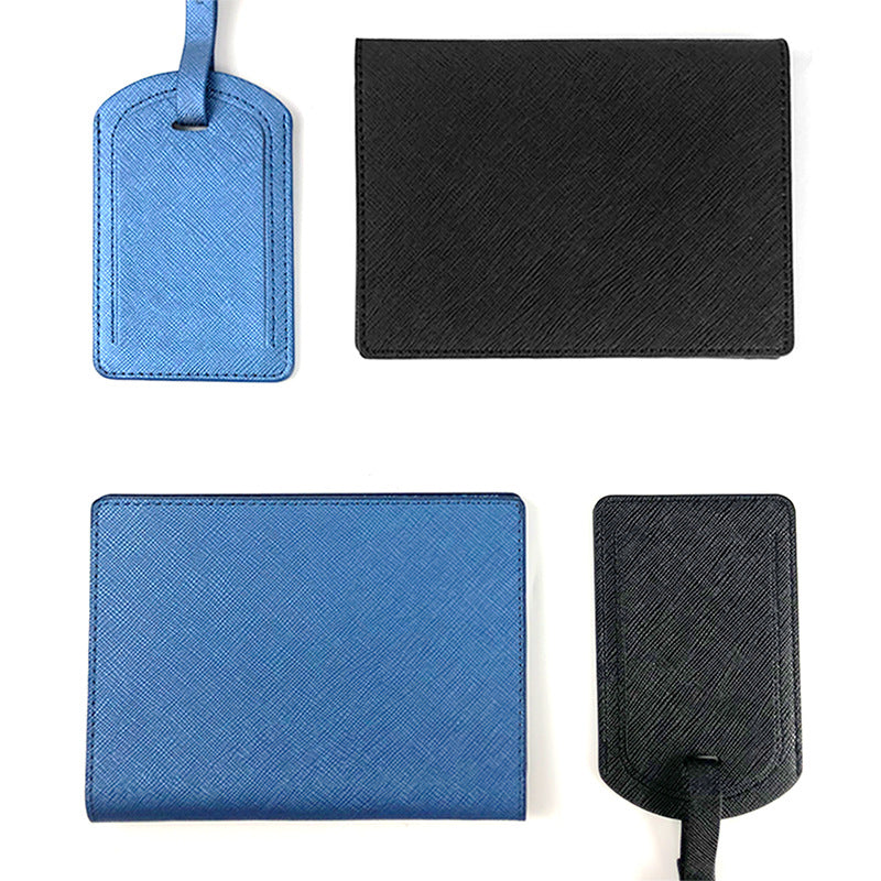 Stylish Passport and Luggage Tag Set LoungeYard — product view 3