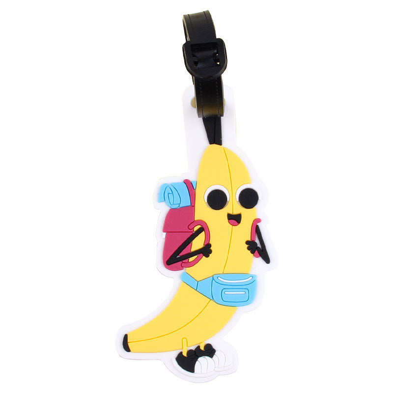 Fun Banana Character Luggage Tag LoungeYard — product view 6