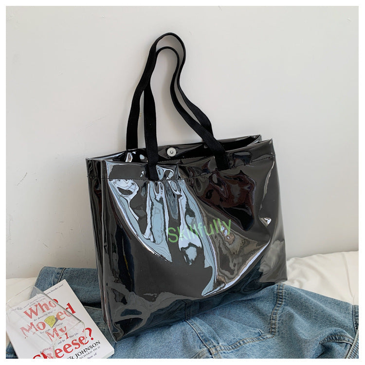 Spacious and Transparent Tote Bag LoungeYard — product view 7