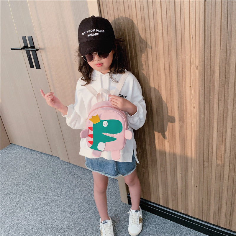 Cute Dinosaur-Themed Mini Backpack LoungeYard — product view 4