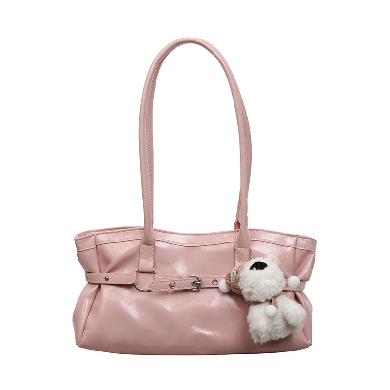 Elegant Patent Leather Handbag — product view 5