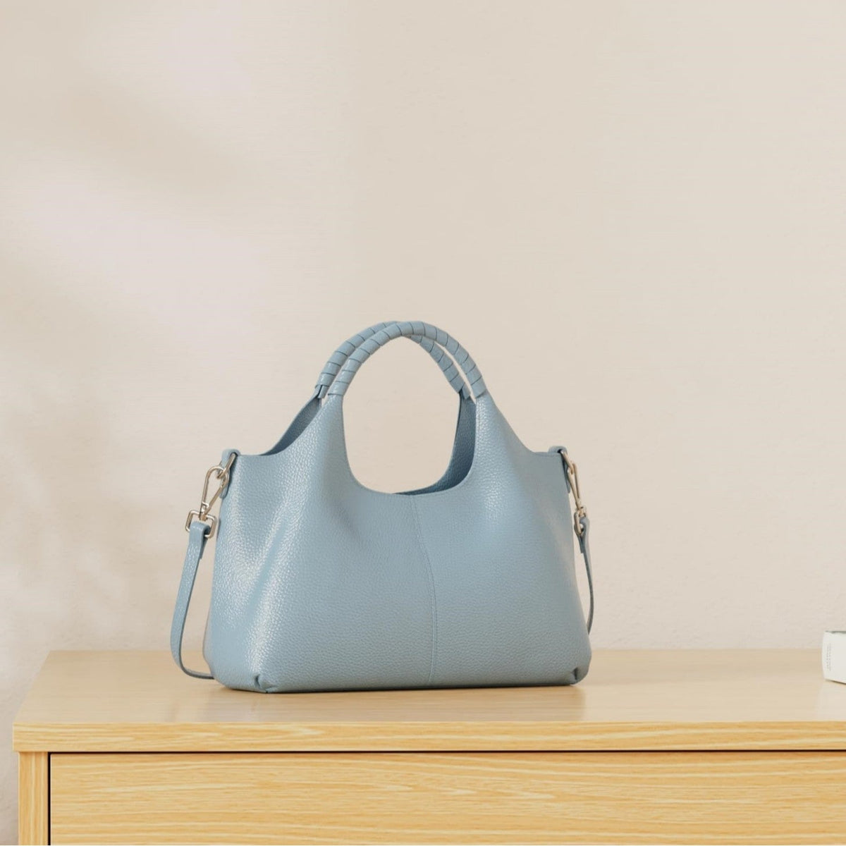 Elegant Leather Handbag LoungeYard — product view 1