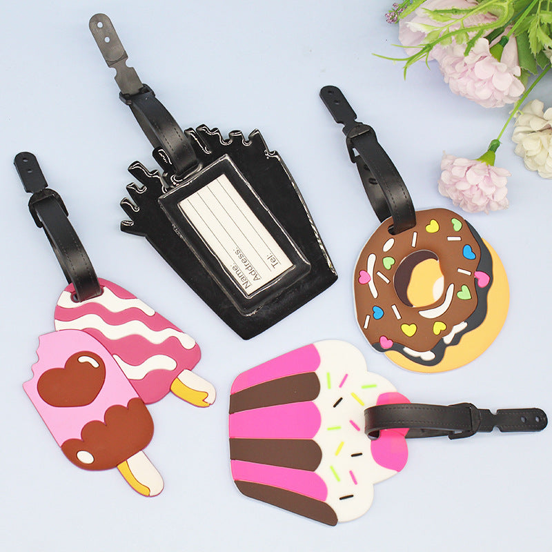 Unisex Creative Luggage Tag with Candy Design LoungeYard — product view 4