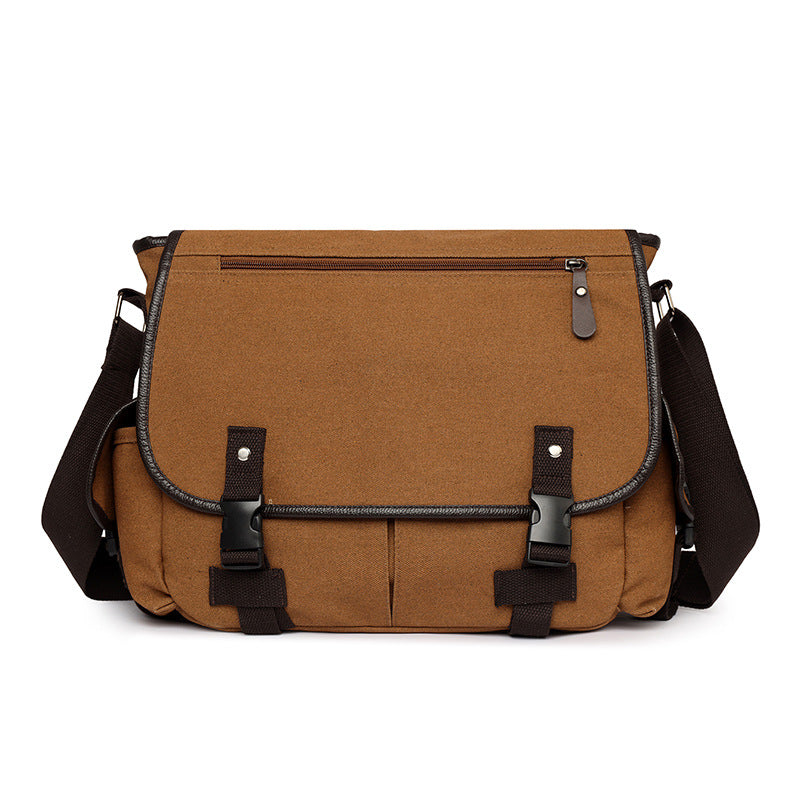 Multi-Functional Vintage Messenger Bag LoungeYard — product view 5