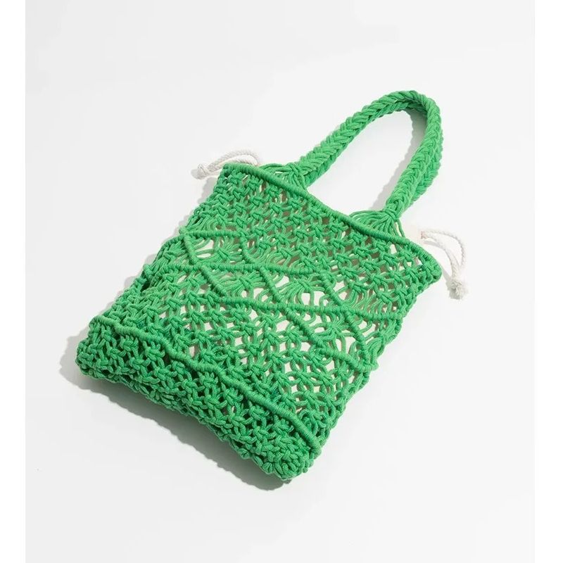 Macrame Shopping Bag LoungeYard — product view 4