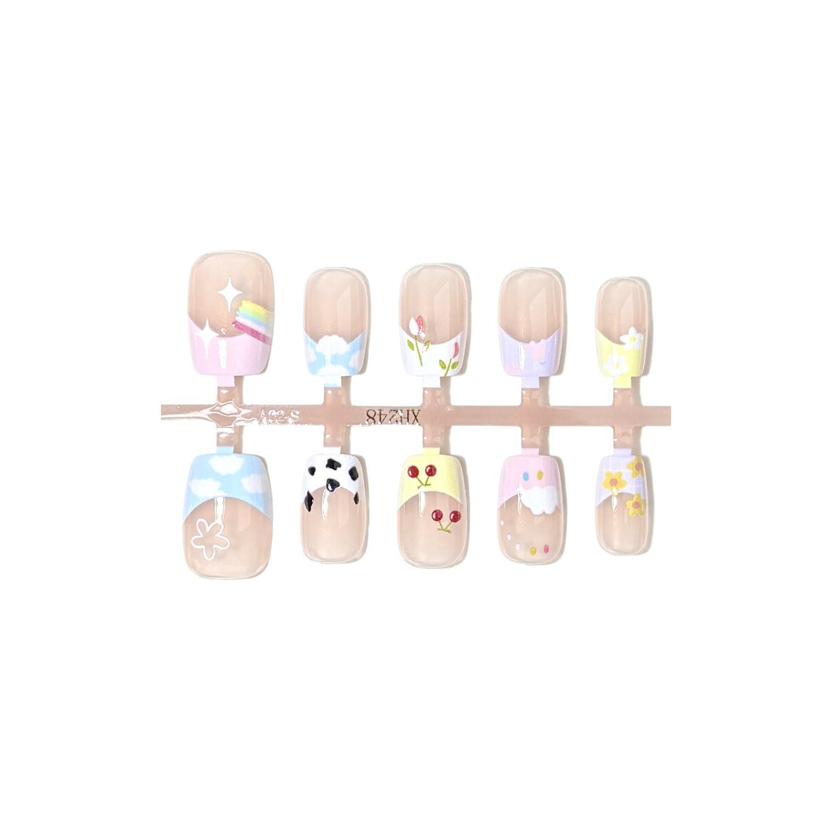 Artistic Themed Press-On Nail Set 1790745800 — product view 4