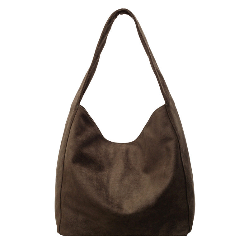Soft Suede Hobo Tote Bag — product view 4