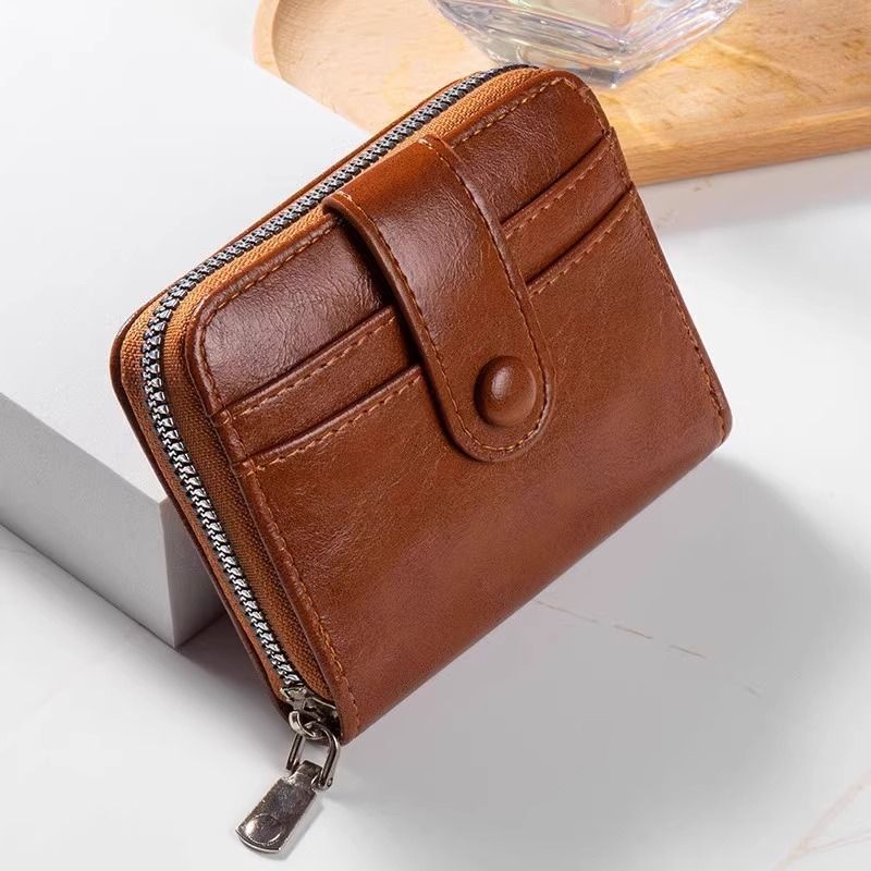Compact Zippered Card Wallet LoungeYard — product view 3