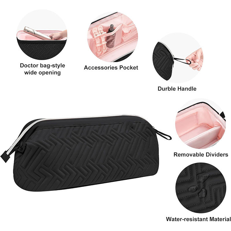 Cosmetic Organizer Bag with Removable Compartment System LoungeYard — product view 3