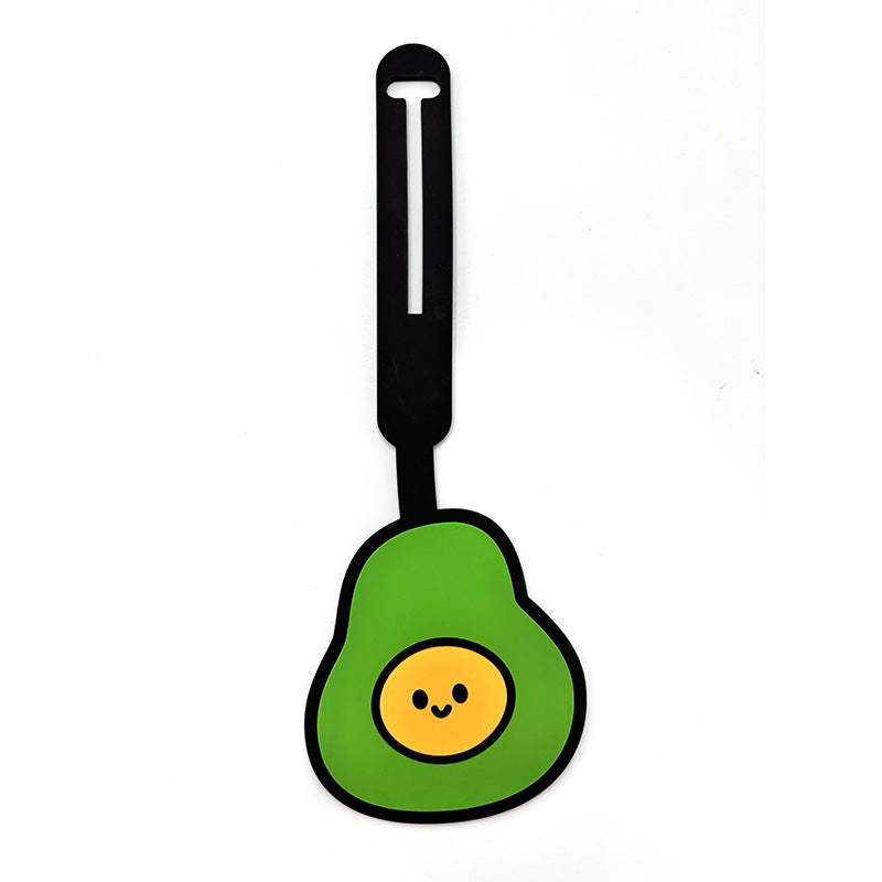 Unisex Fun Pineapple Design Luggage Tag LoungeYard — product view 3
