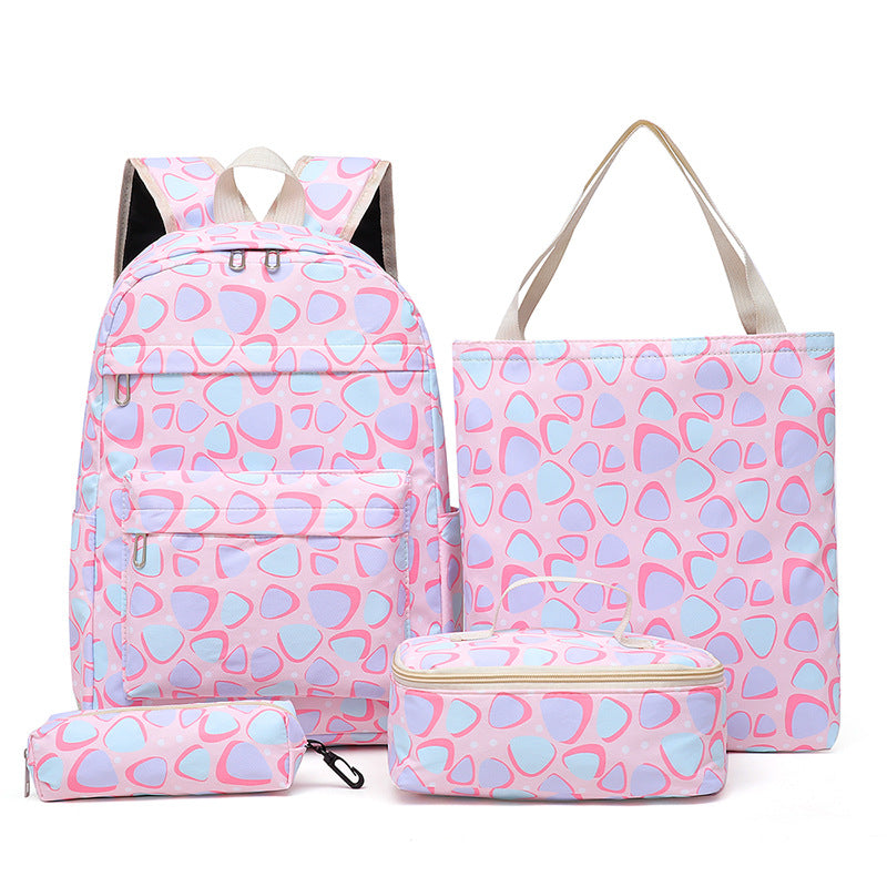 Set of backpack, tote bag and lunch box LoungeYard — product view 4