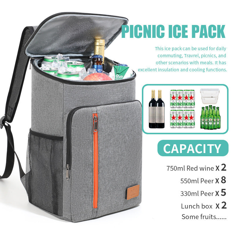 Insulated Hiking Backpack LoungeYard — product view 2