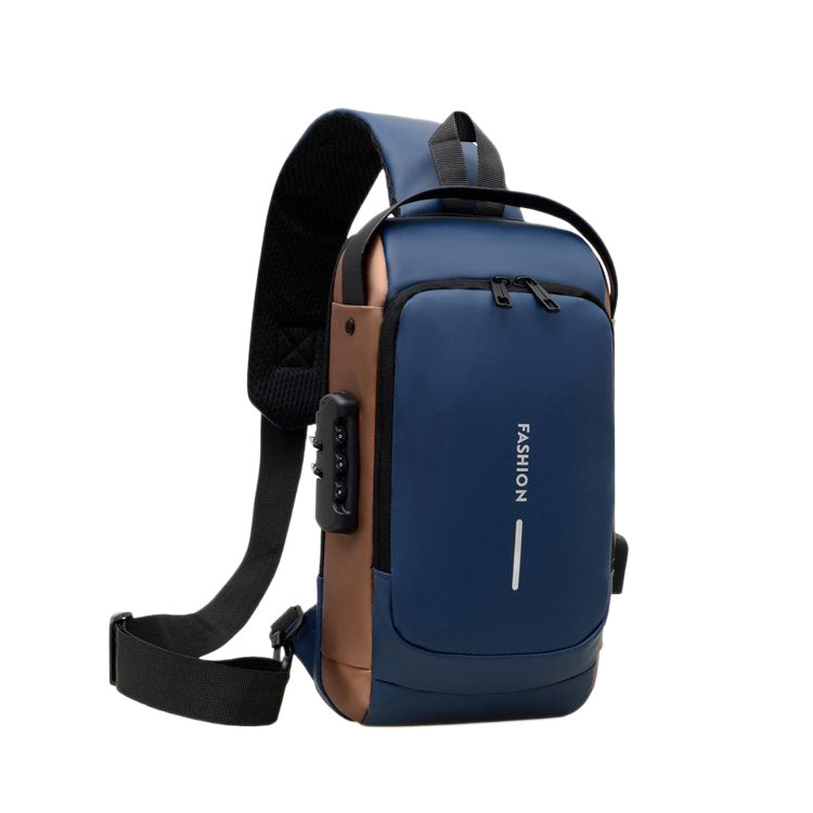 Shoulder bag with ergonomic design and multiple compartments LoungeYard — product view 5