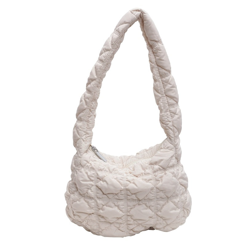 Quilted Slouchy Handbag — product view 3