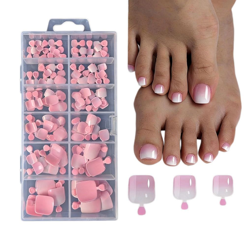 Full Coverage Press-on Toenail Set — product view 4