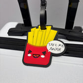 Fun Fast Food Luggage Tag LoungeYard