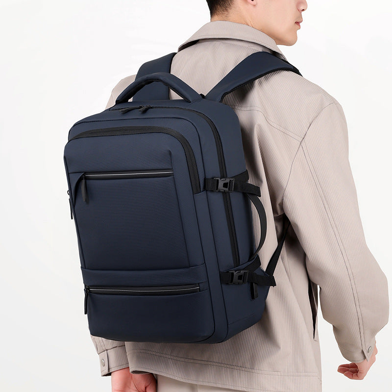 Professional Slim Multi-Compartment Laptop Backpack LoungeYard — product view 1