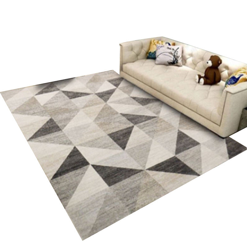Marble-Patterned Area Rug Bowlift — product view 5