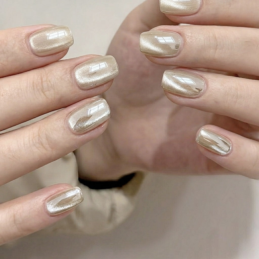 Metallic Press-On Nail Set — product view 1