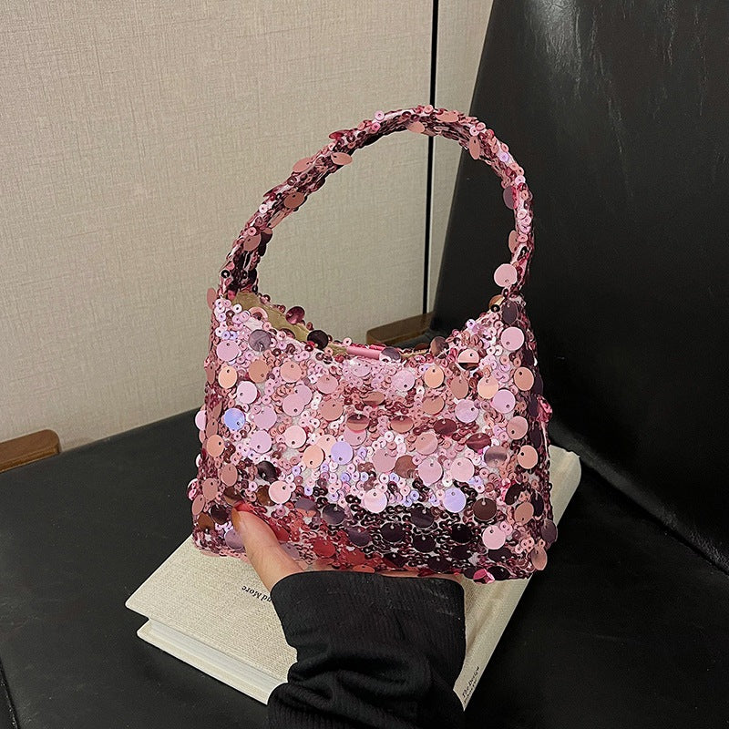Sequin Embellished Evening Handbag — product view 2