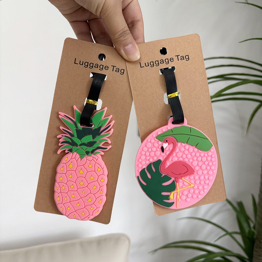 Cute Panda Luggage Tag LoungeYard — product view 4