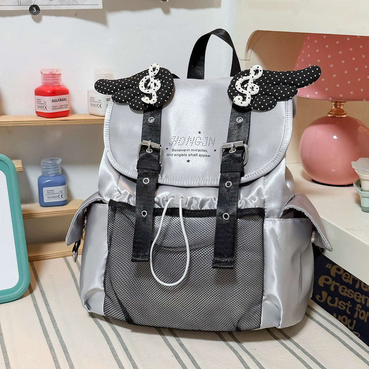 Fun-Themed Musical Notes Backpack LoungeYard — product view 7