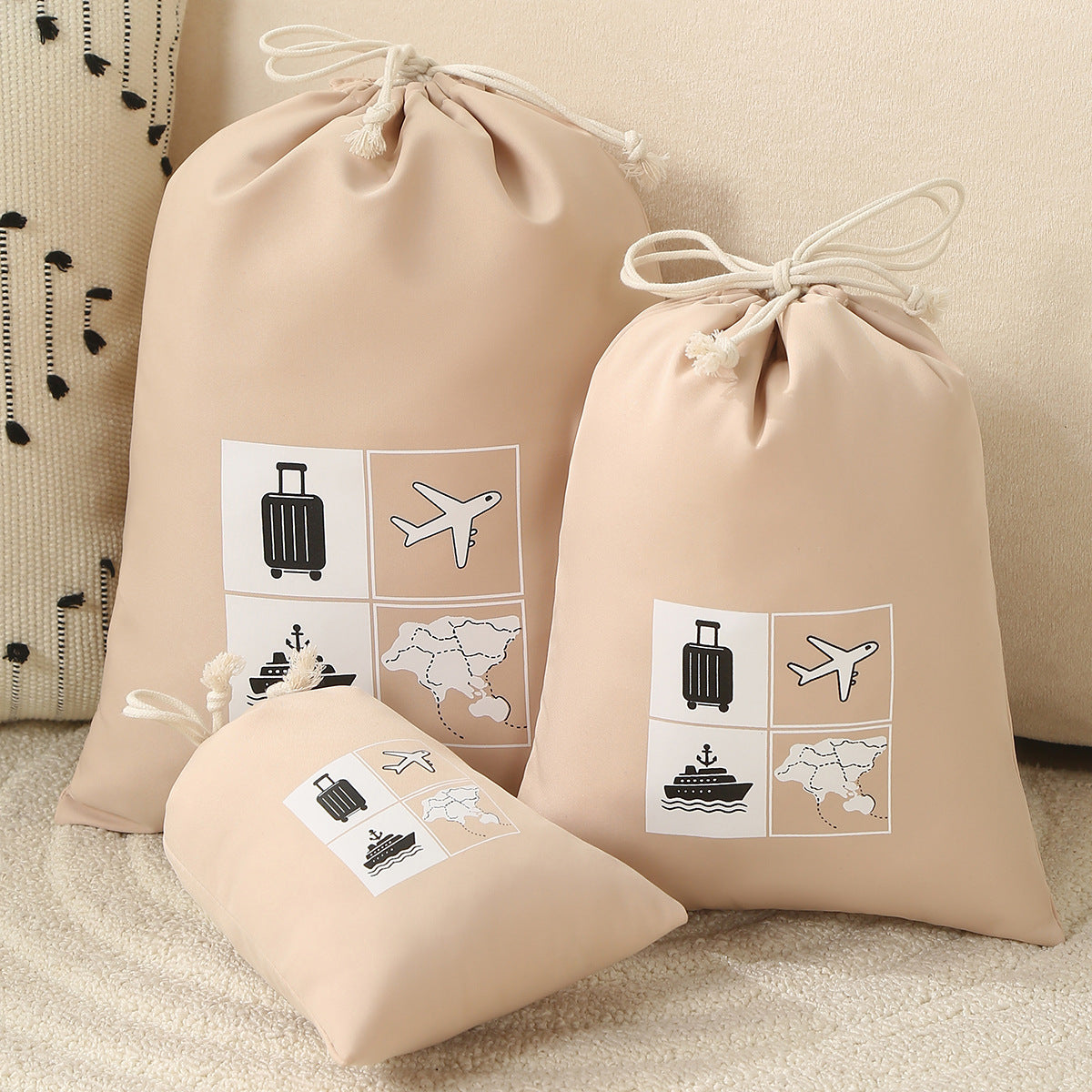 Travel Storage Pouch Set LoungeYard — product view 5