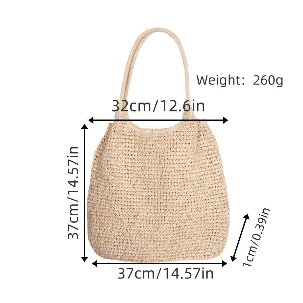 Mesh tote bag LoungeYard — product view 3
