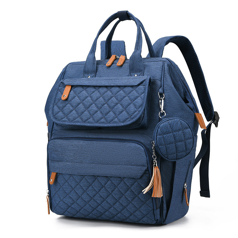 Multi-Functional Quilted Backpack LoungeYard — product view 6