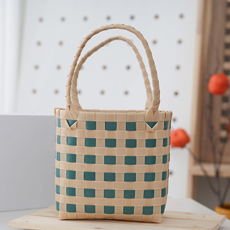 Playful and Braided Tote Bag LoungeYard — product view 7