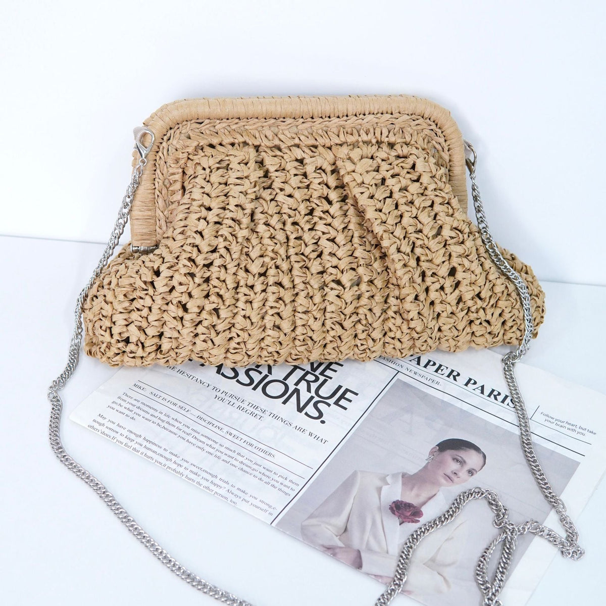 Handcrafted Shoulder Bag Made from Natural Materials LoungeYard — product view 2