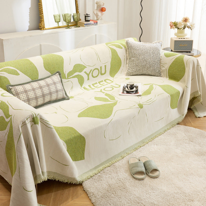 Decorative Floral Throw Blanket — product view 6