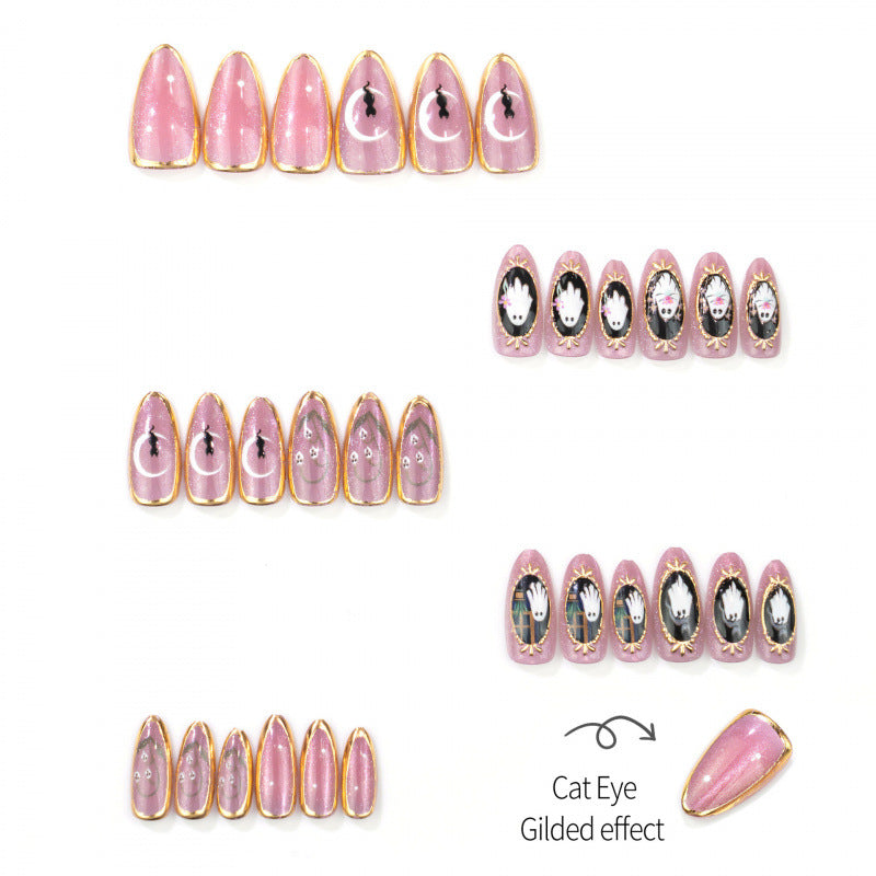 Artistic Halloween-Themed Press-On Nails — product view 3