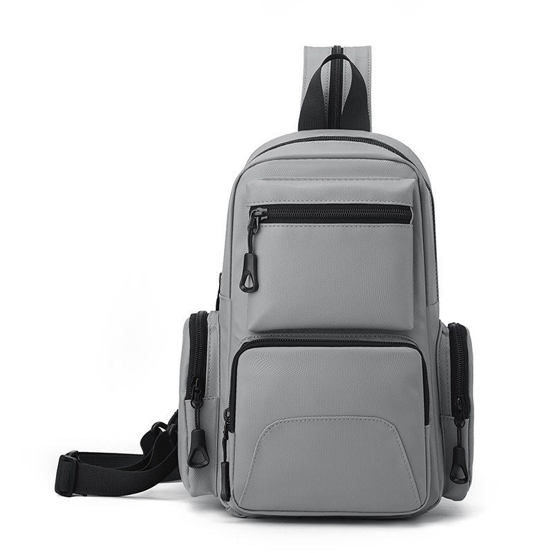 Versatile Multi-Pocket Sling Backpack LoungeYard — product view 4