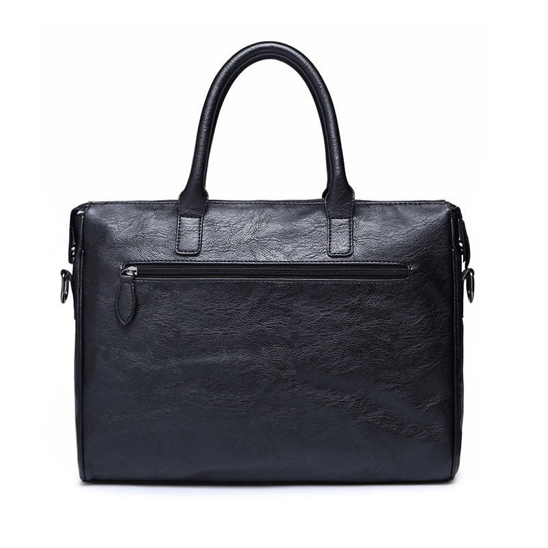Stylish business briefcase with multiple compartments LoungeYard — product view 2