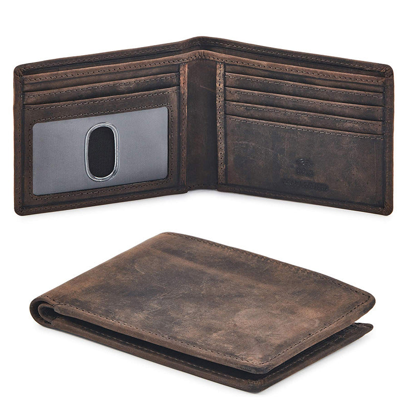 Premium Leather Wallet LoungeYard — product view 4
