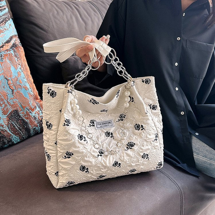 Floral Embellished Handbag — product view 2