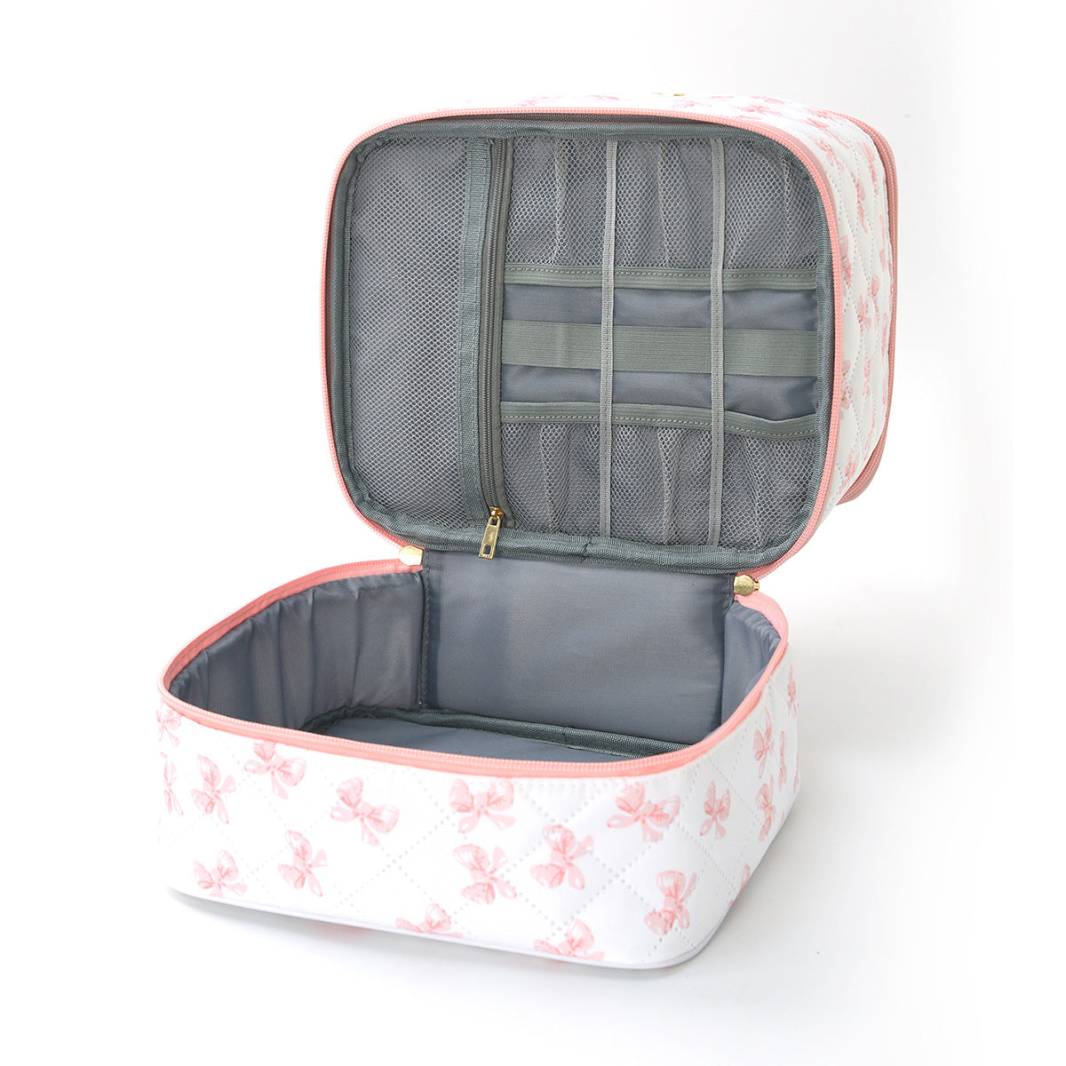 Cosmetic Organizer Bag with Practical Divided Design LoungeYard — product view 3