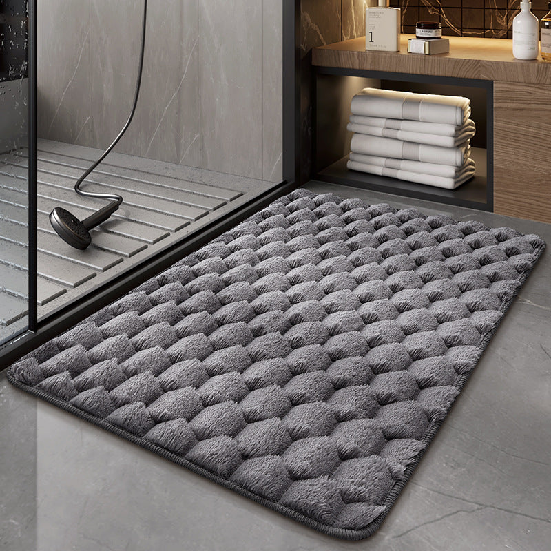 Plush Microfiber Bathroom Mat — product view 1