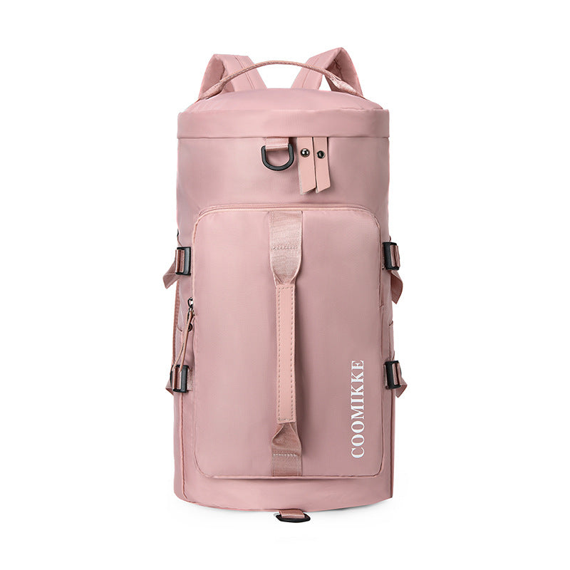 Sporty Backpack With Expandable Main Compartment LoungeYard — product view 4
