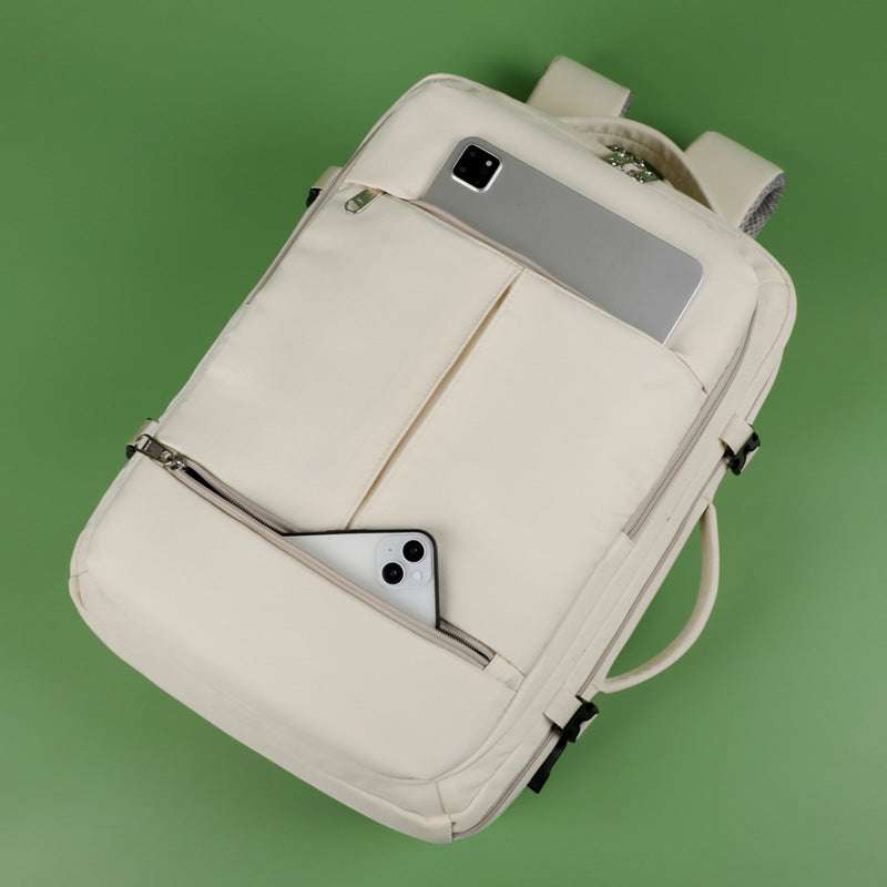 Modern high-performance backpack with many compartments LoungeYard — product view 2