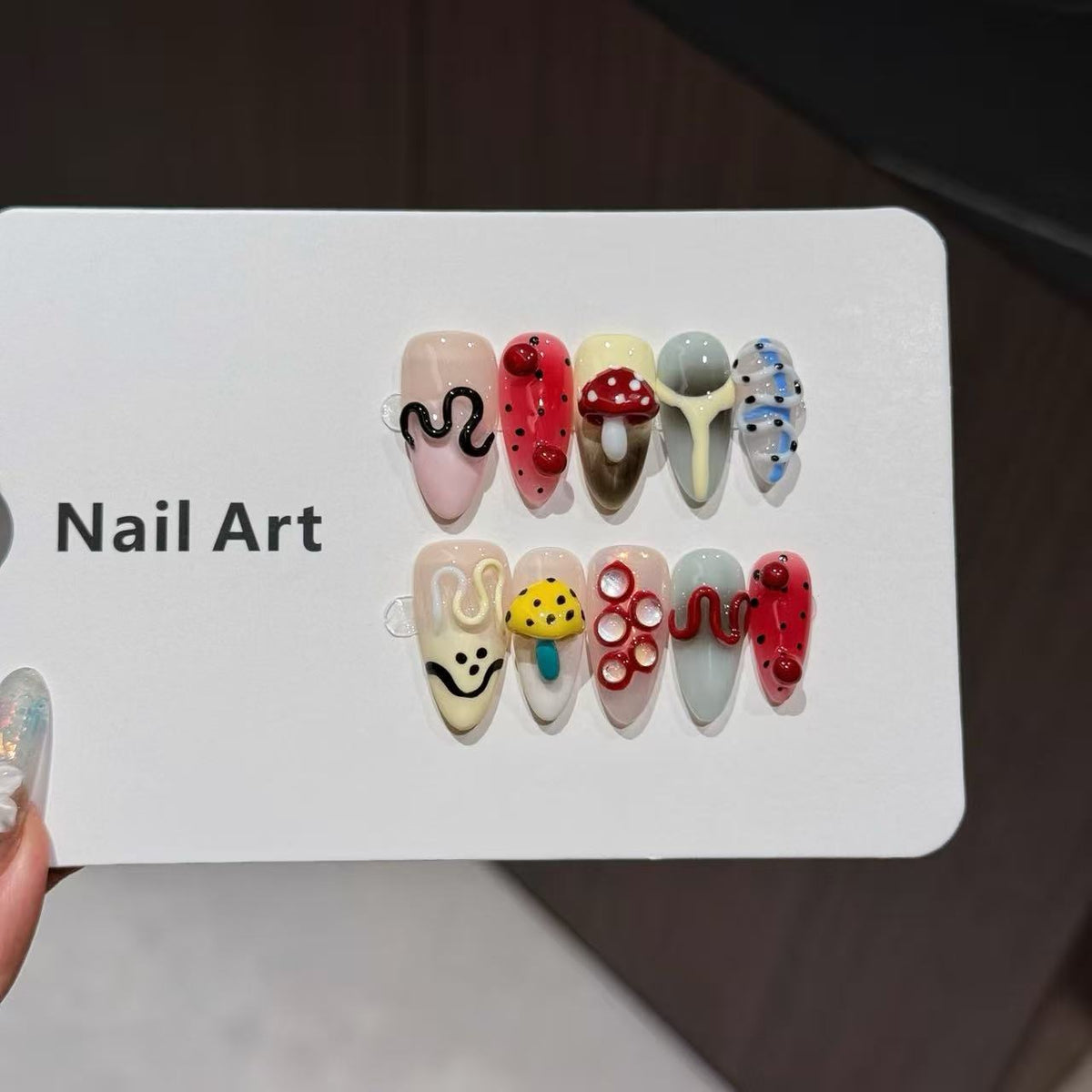 Whimsical Character-Themed Nail Set — product view 5