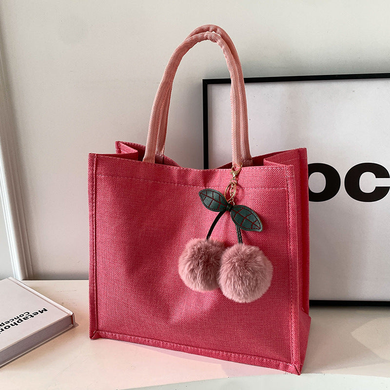 Eco-Friendly Jute Tote Bag — product view 7