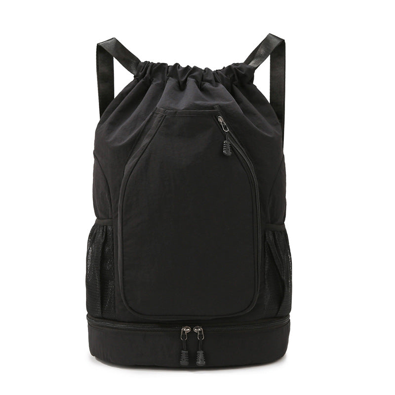 Sporty multifunctional backpack with insulated side pockets LoungeYard — product view 2